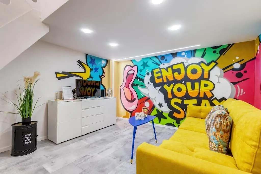 Apartment Ferienwohnung Pop Art Haven Bp Budapest Ungarn